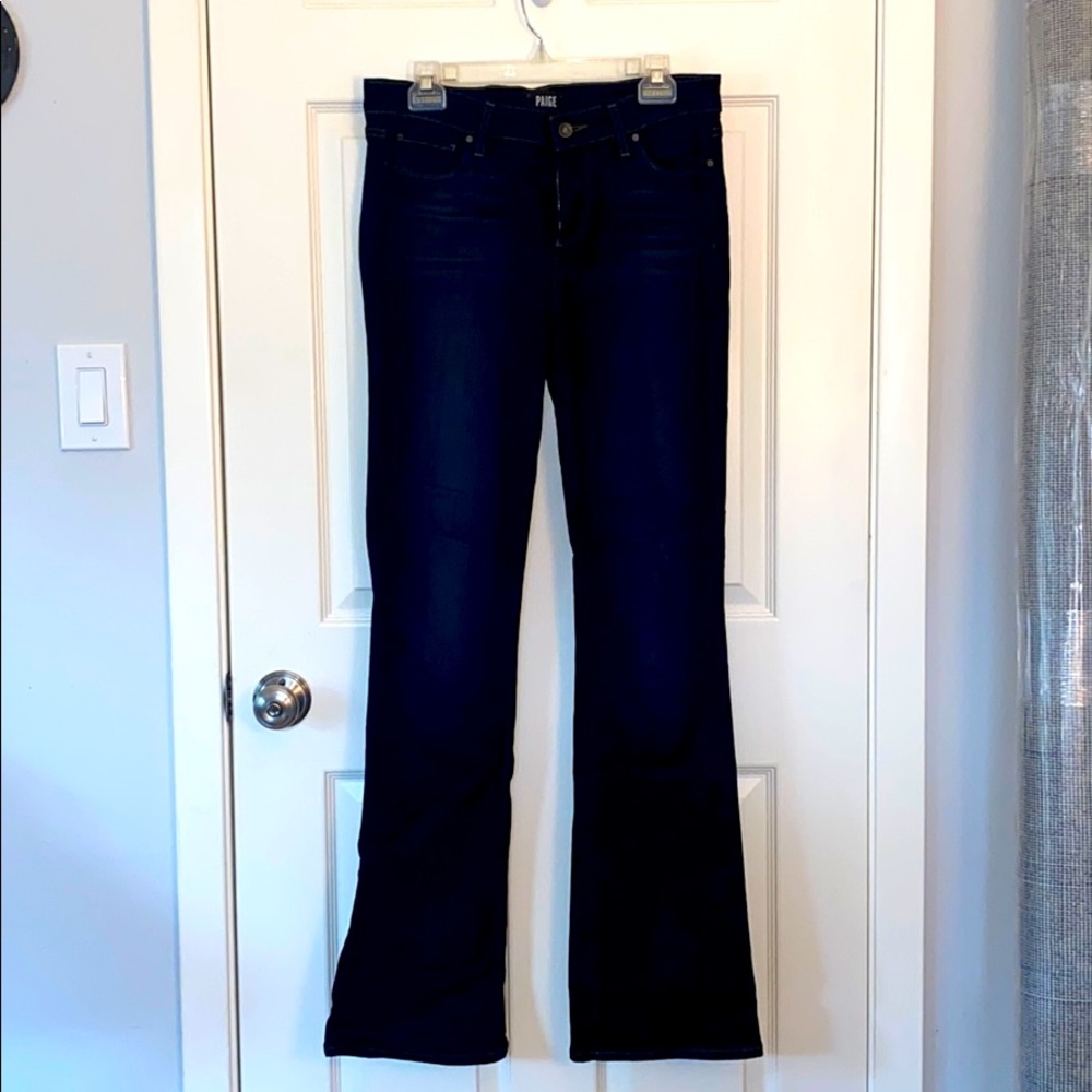 Flare Mid Rise Paige Jeans